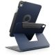 Etui UNIQ Rovus Snapmount Magnetic 360 Rotating Detachable do iPad 11" 2025 / iPad 10.9" 2022 (10 gen.) - granatowe