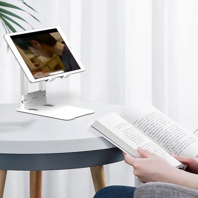 4. Podstawka Wozinsky WPT-K28 stojak na biurko na telefon tablet uchwyt na smartfona składany - biała