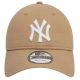 2. New Era 9TWENTY League Essentials New York Yankees Cap 60471468 Beżowe OSFA