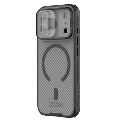2. Etui Nillkin CamShield Pro kompatybilne z MagSafe na iPhone 17 Pro Max - przezroczysto-czarne