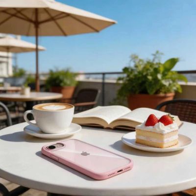 8. Etui Tech-Protect Magmat na iPhone 16e / 17e - przezroczysto-różowe