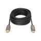 9. Kabel połączeniowy hybrydowy HDMI 2.1 Ultra High Speed 8K60Hz UHD HDMI A/HDMI A M/M czarny 20m