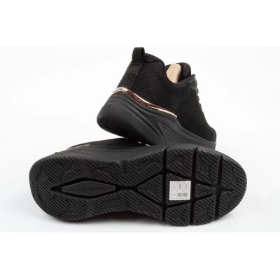 8. Skechers buty sportowe sneakersy damskie Bobs Arch Fit Elev8 czarne