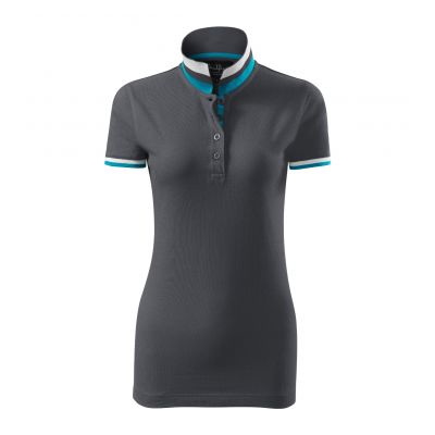 3. Koszulka polo Malfini Collar Up W MLI-25783 light anthracite