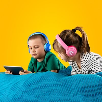 5. Niceboy HIVE Kiddie Pink Zestaw słuchawkowy Opaska na głowę Połączenia/Muzyka/Sport/Codzienność Różowy