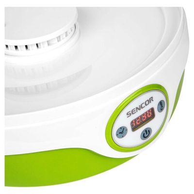5. Sencor SFD 851GR odwadniacz żywności Jasnozielony, Przezroczysty 240 W