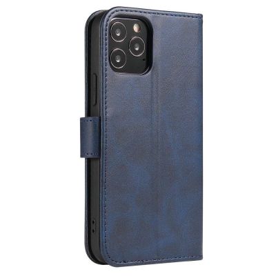3. Magnet Case elegancki futerał etui pokrowiec z klapką i funkcją podstawki Xiaomi Redmi Note 11 Pro+ 5G (China) / 11 Pro 5G (China) / Mi11i HyperCharge / POCO X4 NFC niebieski