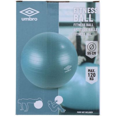 6. PIŁKA FITNESS 55CM NIEBIESKA UMBRO