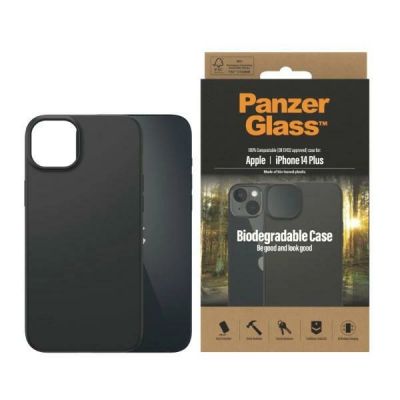Etui PanzerGlass Biodegradable Case do iPhone 14 Plus / 15 Plus - czarne