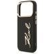 6. Etui Karl Lagerfeld Karl Script Logo na iPhone 17 Pro - czarne