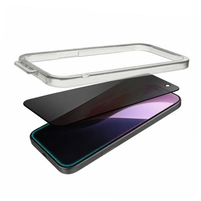 9. Szkło hartowane AMAZINGTHING Titan Privacy FusionFilter 7 prywatyzujące na iPhone 17 Pro