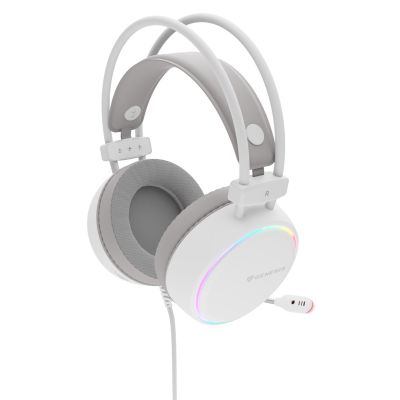 4. Słuchawki/zestaw słuchawkowy GENESIS NSG-2308 Przewodowa Opaska na głowę Gaming USB Typu-A Biały
