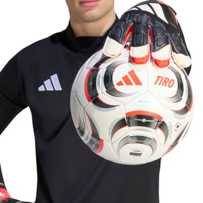 12. Rękawice bramkarskie adidas Predator Training czarne KA7787