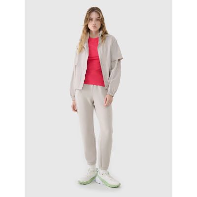 6. T-shirt damski4F slim z modalem 4F 4FWSS25TTSHF1995-54S