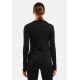 2. Koszulka damska ODLO Merino 160 BL Top Crew Neck l/s roz. M Czarna