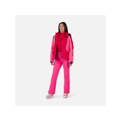 5. Spodnie Rossignol W Ski Softshell Pant różowy