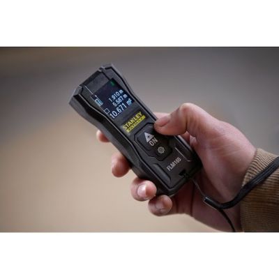 23. Stanley FATMAX FMHT77165-0 metrówka Dalmierz laserowy Czarny 50 m