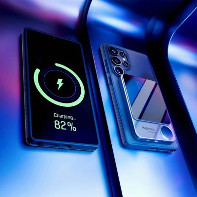 4. Etui 3mk Smoke MagCase na Samsung Galaxy S25 Ultra - czarne