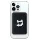 2. Powerbank Karl Lagerfeld Choupette Head Pin MagSafe indukcyjny 5000mAh 16W - czarny
