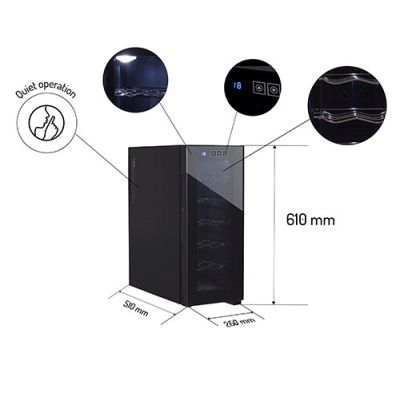 10. Lodówka na wino ADLER AD 8083