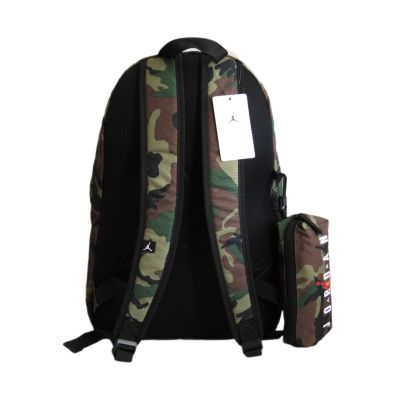4. Plecak szkolny Air Jordan School Pencil Case Backpack Camo + Piórnik - 9B0503-650