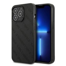 Etui Karl Lagerfeld Perforated Allover na iPhone 13 Pro / 13 6,1" - czarne