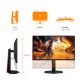 4. AOC G4 25G4ZR monitor komputerowy 62,2 cm (24.5") 1920 x 1080 px Czarny, Czerwony