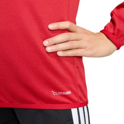 5. Bluza dla dzieci adidas Tiro 26 League Training Top czerwono-biała JY7163