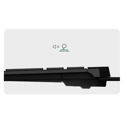 2. KeySonic KSK-5210ELU (DE) klawiatura Dom USB QWERTZ Niemiecki Czarny