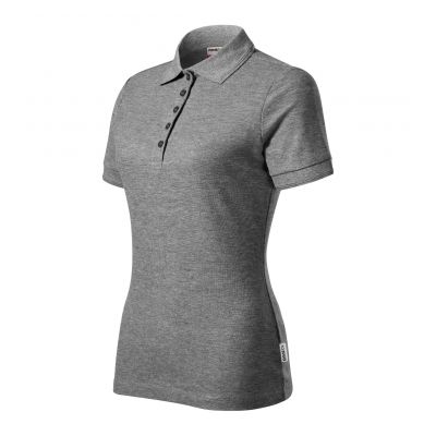 2. Koszulka polo damska Reserve (ciemnoszary melanż (brand label))