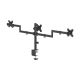 3. Hama 00220899 uchwyt / stojak do monitorów 68,6 cm (27") Biurko Czarny