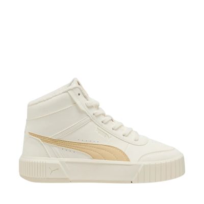 7. Buty damskie Puma Carina Mia Mid WTR białe 403584 02