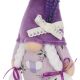 4. SKRZAT GNOM LAWENDA GIRL 20CM DEKORACJA WIOSENNA