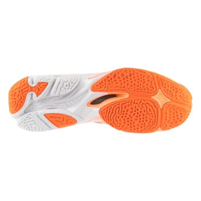 4. Mizuno Wave Lightning Elite V1GA260080 Pomarańczowe 37