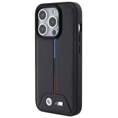 2. Etui BMW Quilted Tricolor na iPhone 15 Pro - czarne
