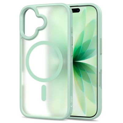 2. Etui Tech-Protect MagMat MagSafe na iPhone 17 - przezroczysto-zielone