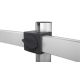 6. Durable 508523 uchwyt / stojak do monitorów 68,6 cm (27") Biurko Srebrny