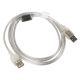 2. Kabel Lanberg CA-USBE-12CC-0018-TR (USB 2.0 M - USB 2.0 F; 1,8m; kolor biały)