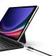 14. Etui Dux Ducis Keyboard (MK Series) z klawiaturą Bluetooth na Samsung Galaxy Tab S9+ / S8+ / S7+ - czarna