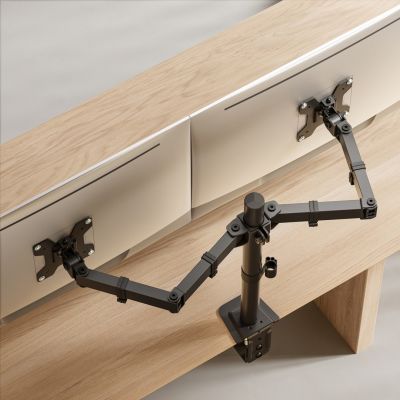 4. Equip 650176 uchwyt / stojak do monitorów 81,3 cm (32") Biurko Czarny
