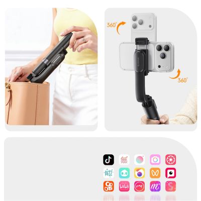 4. Selfie stick Essential Portable - with Upgraded Aluminum Alloy