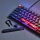 10. HyperX Alloy Origins 65 czarny / Klawiatura gamingowa / mechaniczna / HyperX czerwony / US / RGB / USB-C