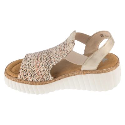 2. Rieker Sandals 69172-60 Beżowe 36