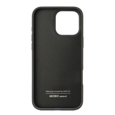 6. Etui Audi Synthetic Leather na iPhone 16 Pro Max 6.9" - czarne