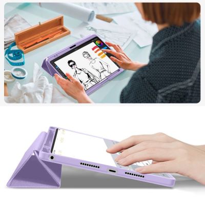 12. Etui Etui Tech-Protect SmartCase Pen na Lenovo Idea Tab 11.0 TB-336 - fioletowe