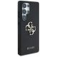 4. Etui Guess Grained Big 4G Logo Small Classic Logo do Samsung Galaxy S25 Ultra czarny