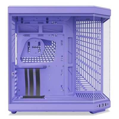 3. Obudowa Hyte Y70 Midi-Tower, Tempered Glass - Taro Milk
