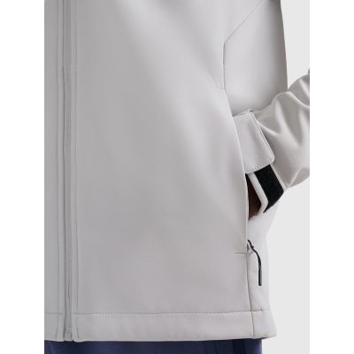 5. Kurtka softshell wiatroodporna membrana 5000 męska 4F 4FWAW25TSOFM362-27S