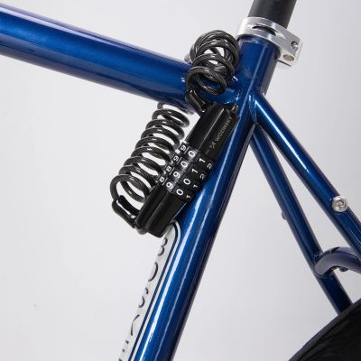 10. Blokada rowerowa Wozinsky WBN-01R na rower kask wodoodporna na szyfr 4-cyfrowy - czarny