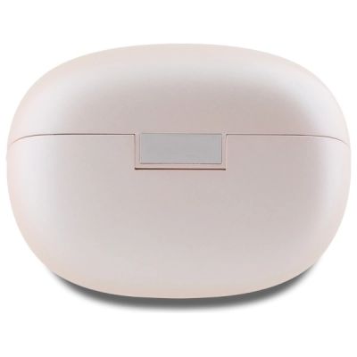 4. Słuchawki Bluetooth Guess Capsule Printed Logo TWS + stacja dokująca - różowe